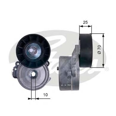 Compre Rolo de reguladora de tensão da correia de transmissão Fiat Scudo 
