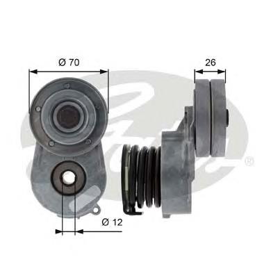540593 Maxgear Reguladora de tensão da correia de transmissão