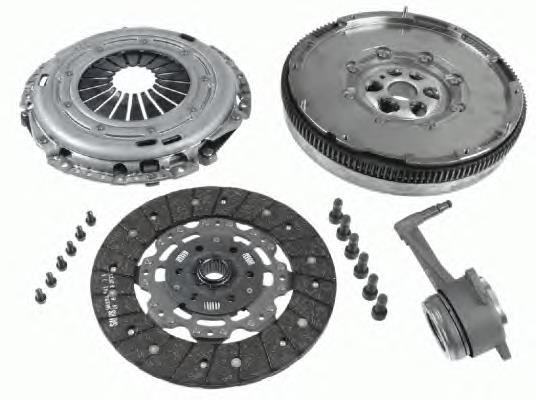 2290601009 Sachs Kit de embraiagem (3 peças)