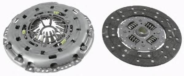 Kit de embraiagem (3 peças) Land Rover Discovery IV L319