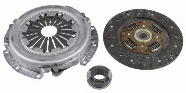 HDK152 VALEO Kit de embraiagem (3 peças)