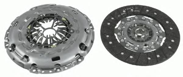 Kit de embraiagem (3 peças) Peugeot/Citroen 55580000