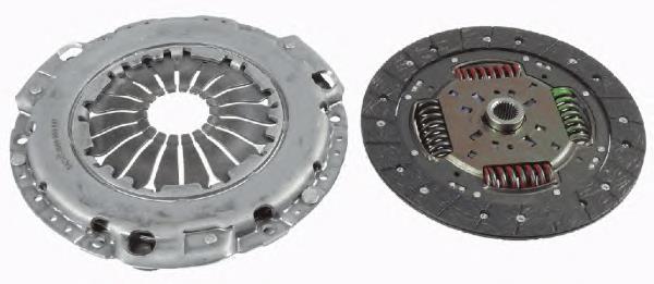 A0222500501 Mercedes Kit de embraiagem (3 peças)