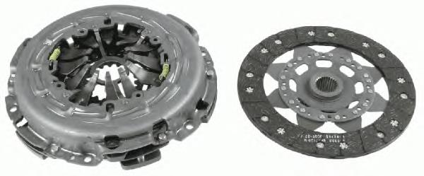 A025250960180 Mercedes Kit de embraiagem (3 peças)