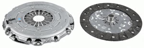 Kit de embraiagem (3 peças) Peugeot/Citroen 00002051Z2 preço, a partir de 175,11 USD