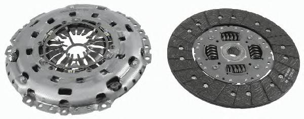 832138 VALEO Kit de embraiagem (3 peças)