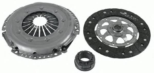Kit de embraiagem (3 peças) 3000951210 Sachs