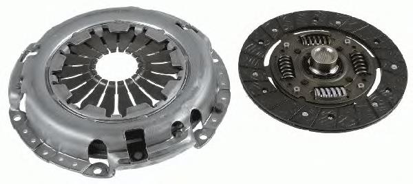 Kit de embraiagem (3 peças) 302054100R Renault (RVI)