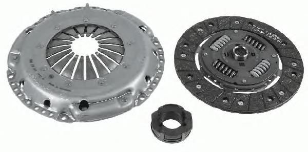 Kit de embraiagem (3 peças) 021198141X VAG