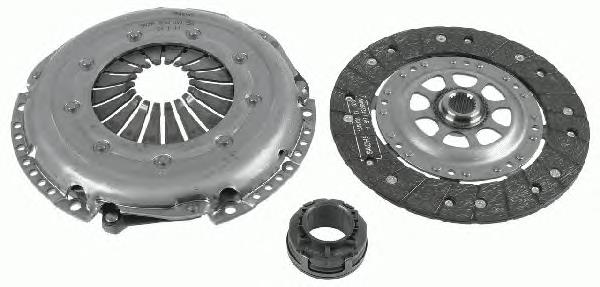 Kit de embraiagem (3 peças) 3000844701 Sachs