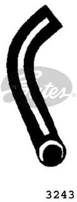 Mangueira (cano derivado) do radiador de esfriamento superior Gates 3243 preço, a partir de 7,86 USD