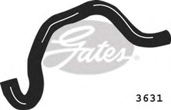 Compre 3631 Gates Mangueira (cano derivado) do radiador de esfriamento superior