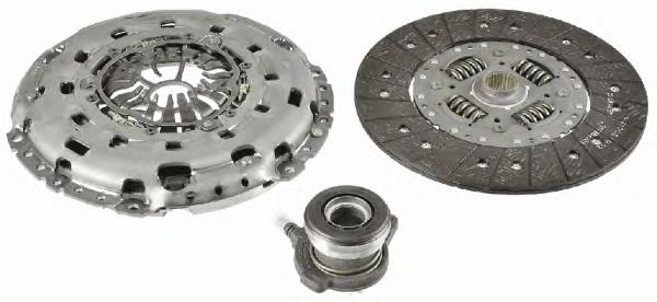Kit de embraiagem (3 peças) INA 625307433 preço, a partir de 366,65 USD