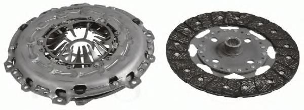 2051S1 Peugeot/Citroen Kit de embraiagem (3 peças)