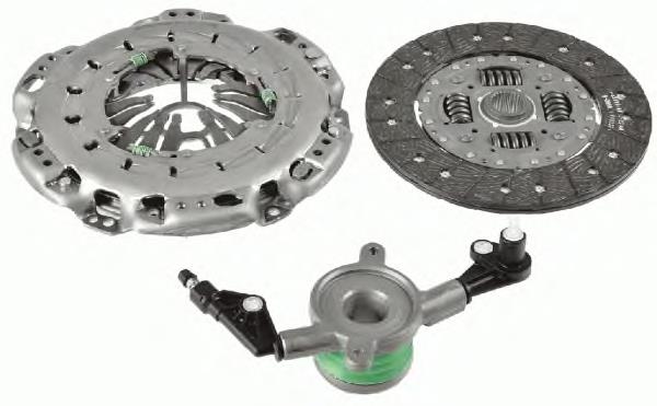 Kit de embraiagem (3 peças) INA 624340833 preço, a partir de 471,21 USD