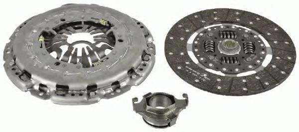 KY118A Aisin Kit de embraiagem (3 peças)