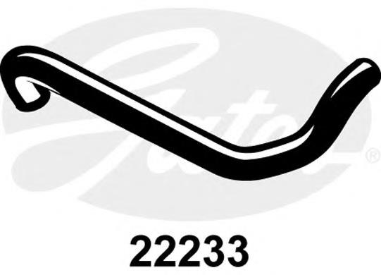 22233 Gates Mangueira (cano derivado) inferior do radiador de esfriamento