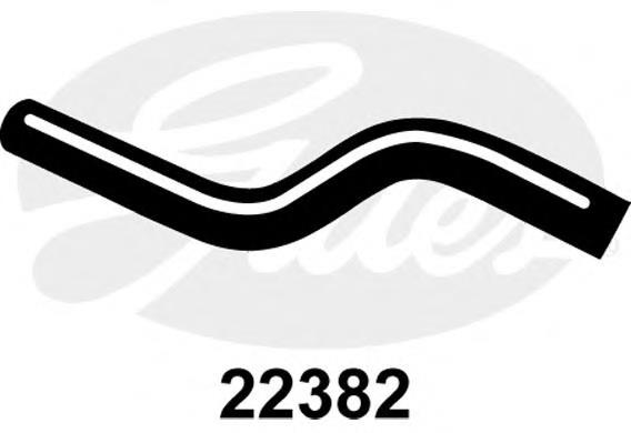 17581 Impergom Mangueira (cano derivado) do radiador de esfriamento superior