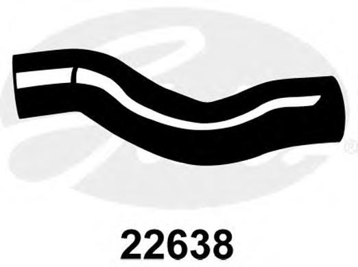 221293 Impergom Mangueira (cano derivado) do radiador de esfriamento superior