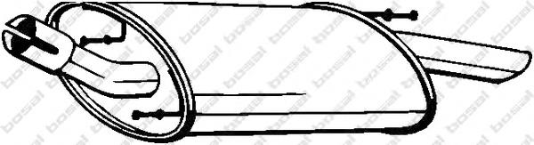 Silenciador, parte traseira Ford 1459390 preço, a partir de 78,34 USD