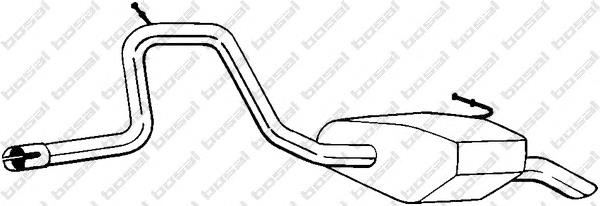 Silenciador, parte traseira Ford 1465067 preço, a partir de 103,46 USD