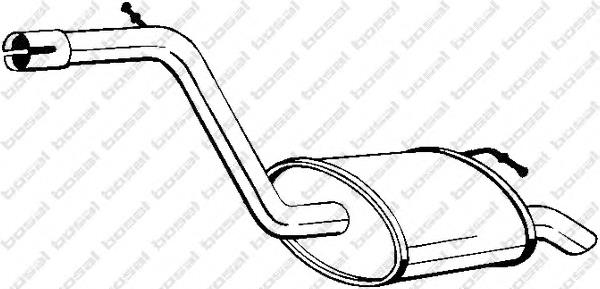 Compre 1518078 Ford Silenciador, parte traseira