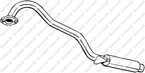 Silenciador, parte traseira Bosal 145017 preço, a partir de 83,42 USD