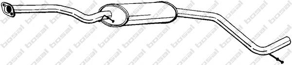 285633 Bosal Silenciador, parte central