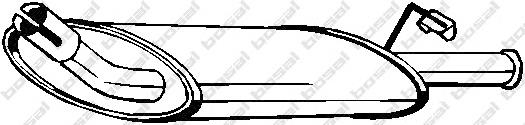 Silenciador, parte traseira Sigam 25626 preço, a partir de 77,46 USD