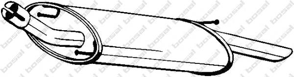 Compre 26602 Sigam Silenciador, parte traseira