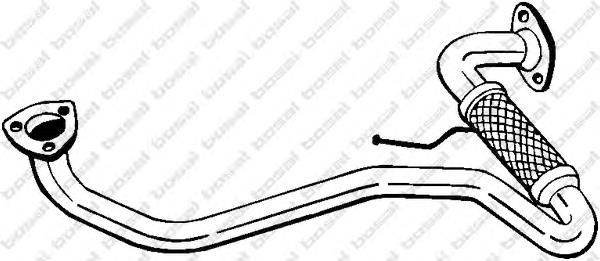851131 Bosal Tubo de admissão dianteiro (calças) do silenciador