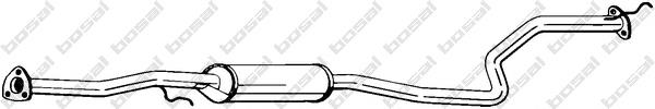 Compre 18220S04E41 Honda Silenciador, parte central