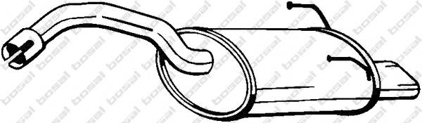 Compre 148175 Bosal Silenciador, parte traseira