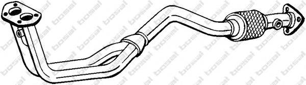 Tubo de admissão dianteiro (calças) do silenciador Fiat/Alfa/Lancia 46430639 preço, a partir de 132,27 USD