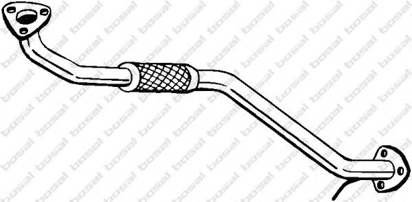 292069 Bosal Silenciador, parte dianteira