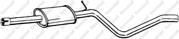 Compre 6001547674 Renault (RVI) Silenciador, parte central