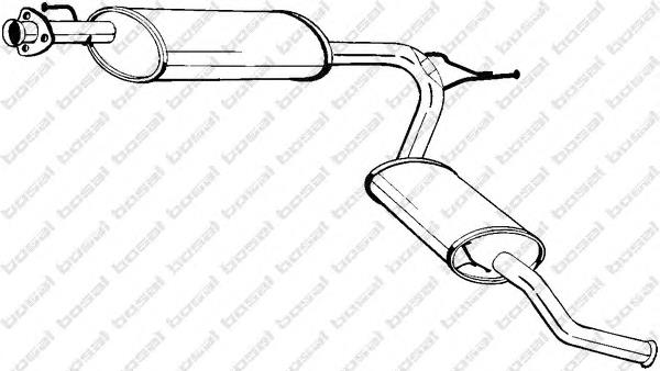 Silenciador, parte traseira Fiat/Alfa/Lancia 1355371080 preço, a partir de 170,10 USD