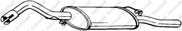 Compre Silenciador, parte traseira Ford Escort 7