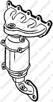 BM91515H BM Catalysts Convertidor - catalisador