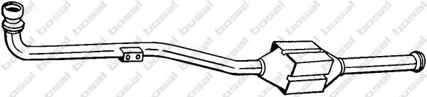 A2034900919 Mercedes Silenciador, parte central