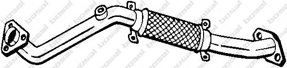 803007 Bosal Silenciador, parte dianteira