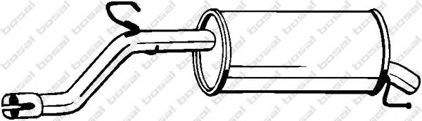 Compre 185189 Bosal Silenciador, parte traseira