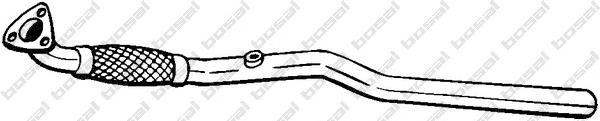 Silenciador, parte central Opel 5854313 preço, a partir de 55,65 USD