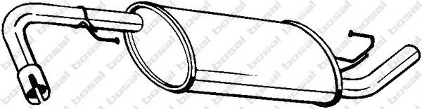 Compre 145231 Bosal Silenciador, parte central