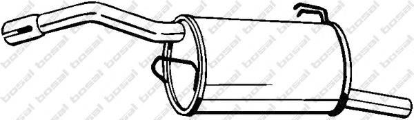 Compre 177673 Bosal Silenciador, parte traseira