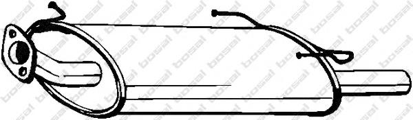 Silenciador, parte traseira Nissan/Infiniti 2010038U15 preço, a partir de 117,05 USD