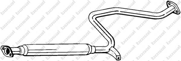 Silenciador, parte traseira Bosal 145221 preço, a partir de 81,66 USD