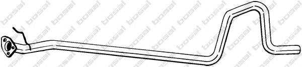 WCE104231 Land Rover Silenciador, parte central