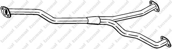 286502B750 Hyundai/Kia Silenciador, parte central
