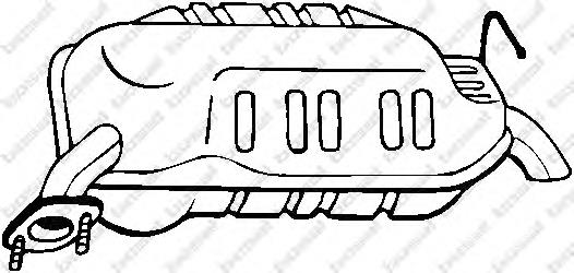 Silenciador, parte traseira Ernst 670074 preço, a partir de 103,77 USD